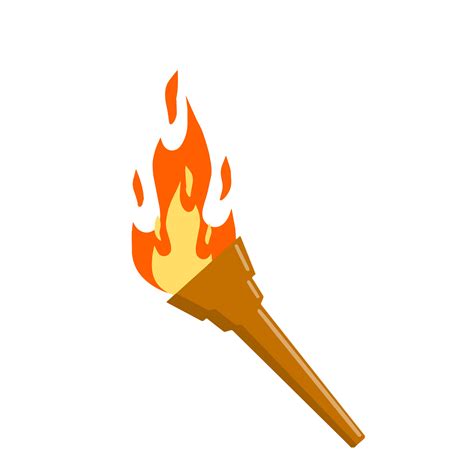 Olympic Torch 2014 With Fire