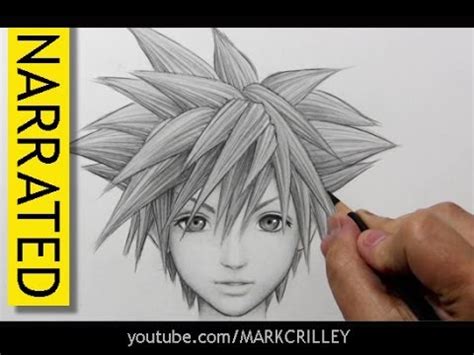 How To Draw Kingdom Hearts Sora - Phaseisland17