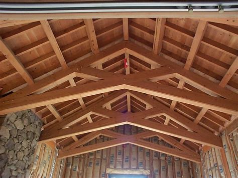 Scissor Truss | Wood truss, Roof truss design, Timber frame joinery