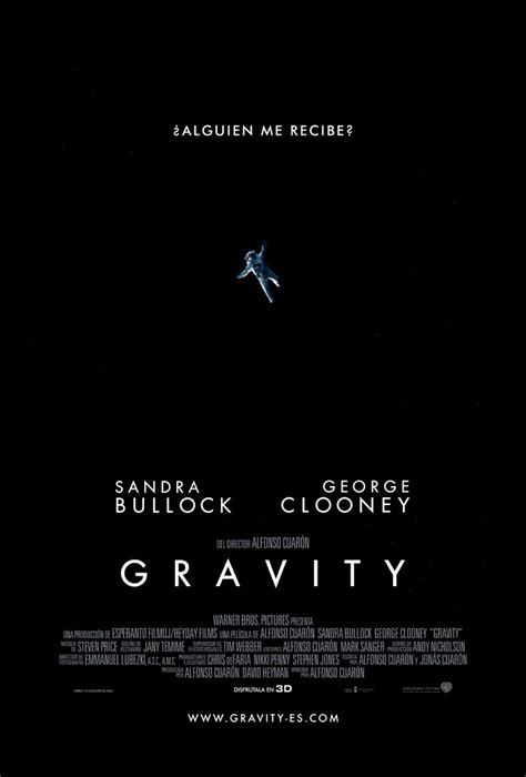 Gravity cartel de la película 1 de 2