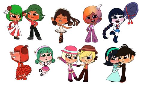 Dancing Racers by Kawaii-Sugarii on DeviantArt