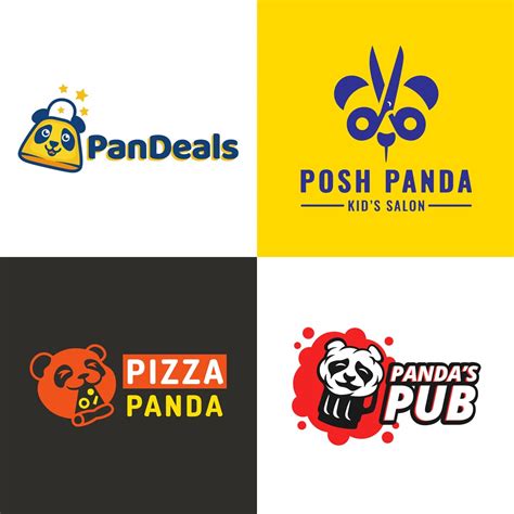 Panda Logo Design Inspirations - Unlimited Graphic Design Service