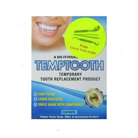 Temptooth, A Do It Yourself Tooth Replacement Product, 200 ct - Walmart.com