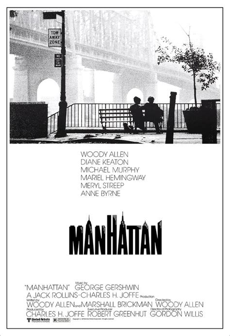 Manhattan Movie Poster Print Redplanetgraphics - Etsy