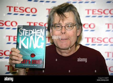 Best-selling author Stephen King at a signing session of his new book "Lisey's Story", Tesco ...