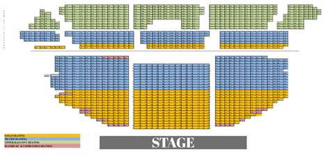 Seating Chart – State Theatre of Ithaca