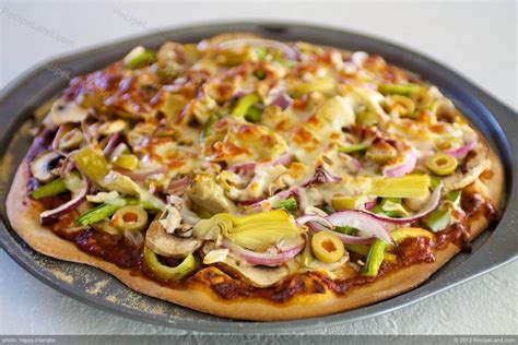 Mushroom, Sun-Dried Tomato and Olive Pizza Recipe