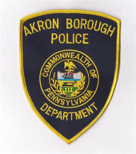 Future of Akron's police department up for debate; borough council to evaluate services tonight ...