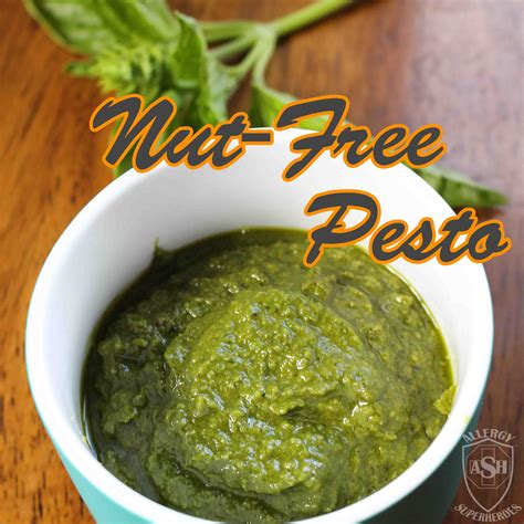 Nut Free Pesto - Allergy Superheroes Blog