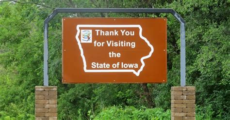 Geographically Yours Welcome: Iowa (New Albin)