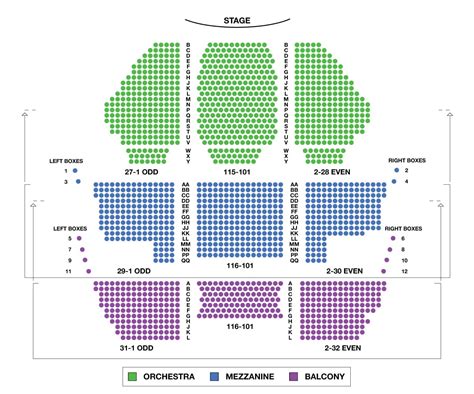 Broadway Seating Chart - Broadway Seating Guide | VOLATOUR Blog