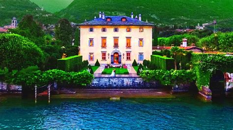 The Most Luxurious Villas of Lake Como Italy - YouTube