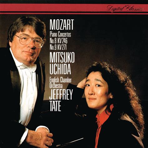 ‎Mozart: Piano Concertos Nos. 8 & 9 by English Chamber Orchestra, Jeffrey Tate & Mitsuko Uchida ...