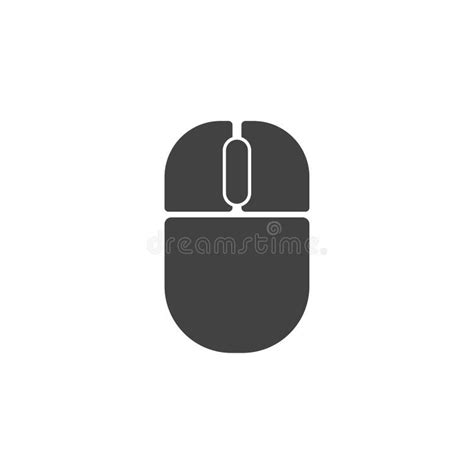 Computer Mouse Icon. Wireless Mouse Logo Template Stock Vector - Illustration of scrolling ...