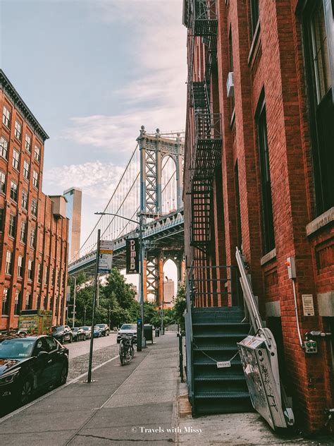 Dumbo Manhattan Bridge View: Location, Tips & Maps - Travels With Missy