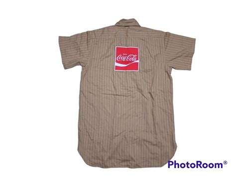 Coca cola uniform, Men's Fashion, Tops & Sets, Formal Shirts on Carousell