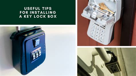 Best Useful Tips for Installing a Key Lock Box