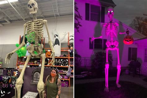 Home Depot 12-foot skeleton is Halloween 2020's most coveted item