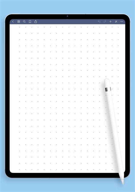 Download Printable Dot Grid Paper with 3 dots per inch PDF