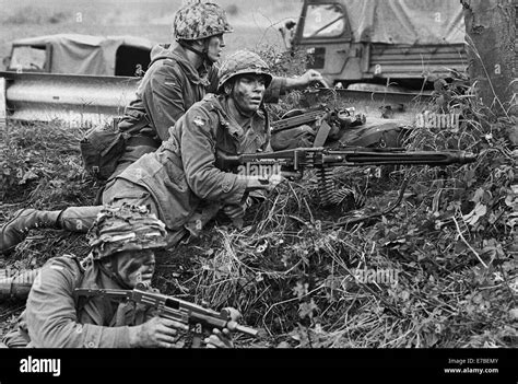 NATO exercises in Germany, German Army soldiers (September 1986 Stock Photo - Alamy