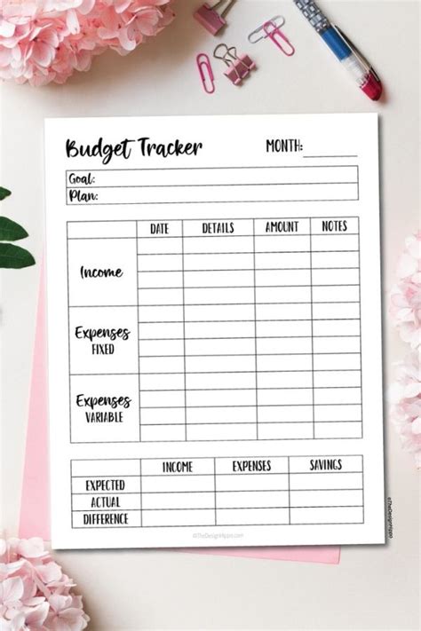 Free Printable Finance and Budget Planner