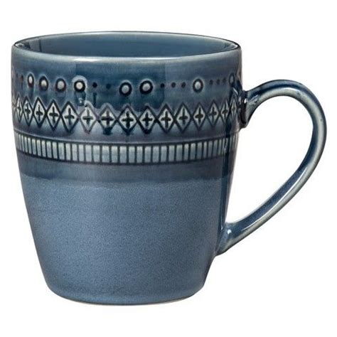 Threshold™ Mug Kingsland Set of 4 - Blue | Mugs, Coffee mugs, Stoneware ...