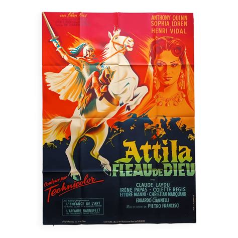 Attila flag of god movie poster | Selency