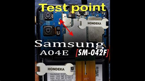 SAMSUNG A04E (SM A042F) Test Point - YouTube