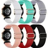 Funbiz 6 Pack Elastic Samsung Watch Bands for Galaxy Watch 5/6/4 Band ...