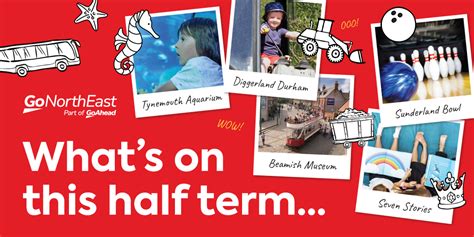 What's on this half term, plus exclusive discounts! - Go North East