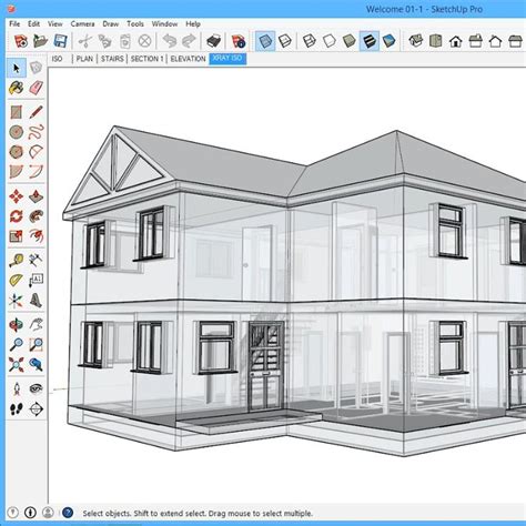 SketchUp for Architecture: Fundamentals | Architecture, Architecture model, Apartment projects