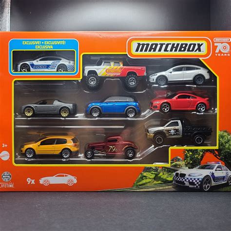 Matchbox 9 Pack: w/ BMW M5 Police Car (2023) – Heavy Metal Diecast