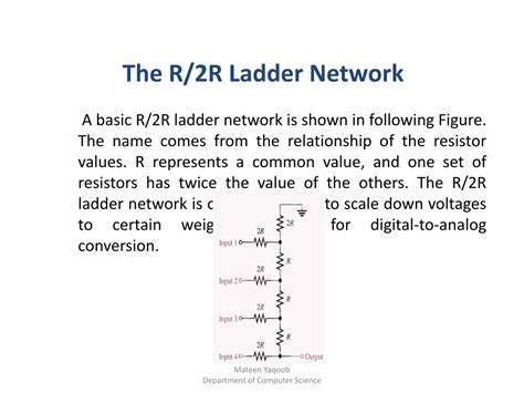 PPT - The R/2R Ladder Network PowerPoint Presentation, free download - ID:2872365