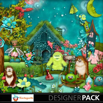 Enchanted Forest Clipart Collection for Your Art Projects