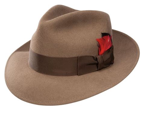 Stetson Gurnee Crushable Wool Felt Fedora | Wool fedora hat, Mens dress ...