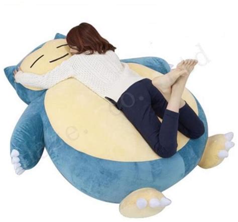 Pocket Monster Pokémon Giant Snorlax Plush PP Cotton Stuffed Toy Cushion Pillow | eBay | Creativo