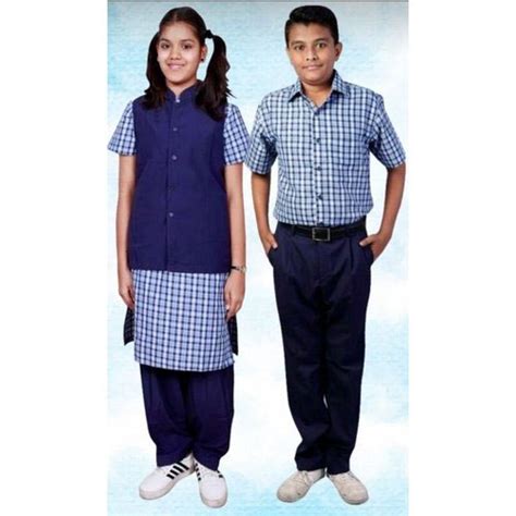 Summer Cotton Tamilnadu Government School New Uniform at Rs 300/set in ...