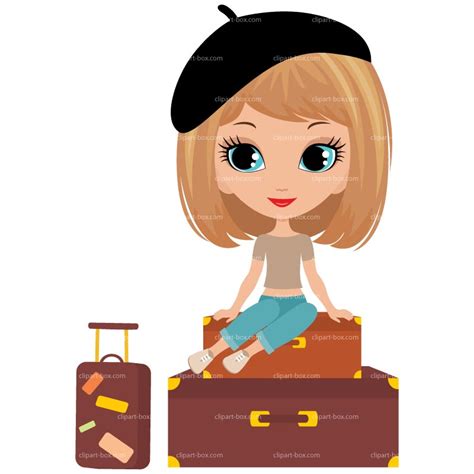 traveling girl clipart 10 free Cliparts | Download images on Clipground ...