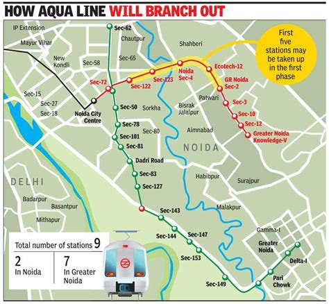 Noida Map Sector Wise - Map Of Staten