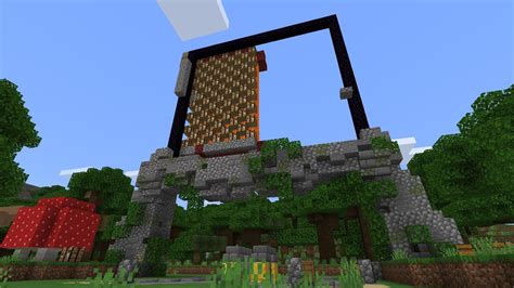 I tried to decorate my survival gold farm a bit, what do you think? : r/Minecraft