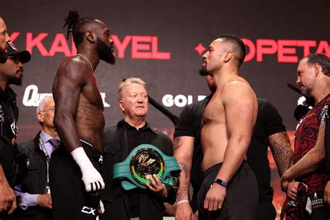 Deontay Wilder vs. Joseph Parker: Live round-by-round updates - MMA ...