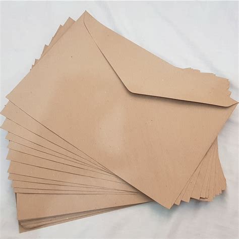 50/100pcs Brown Envelope Long and Short Wholesale Price | Lazada PH