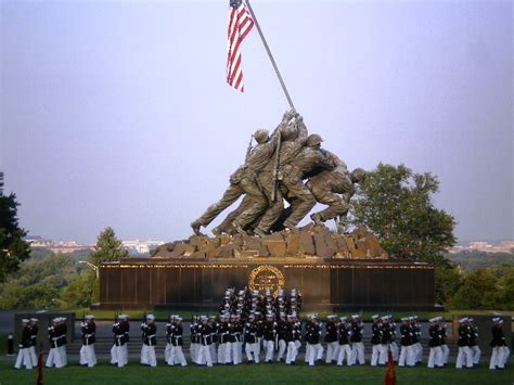 Fursdon House: The Marine Corps Memorial - Iwo Jima