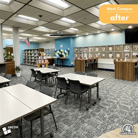 Lake Park High School East & West Campus Libraries - ARCON