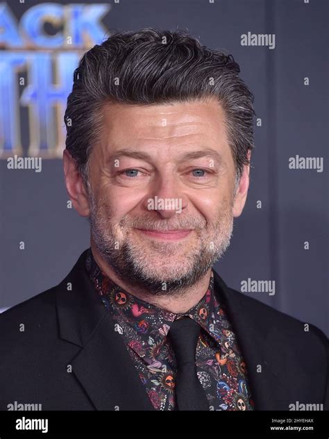 Andy Serkis at the 'Black Panther' premiere held at the Dolby Theatre ...