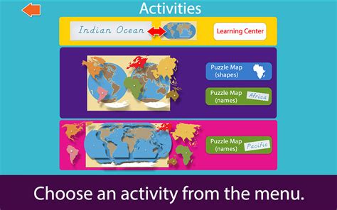 Montessori Continents & Oceans - Android Apps on Google Play