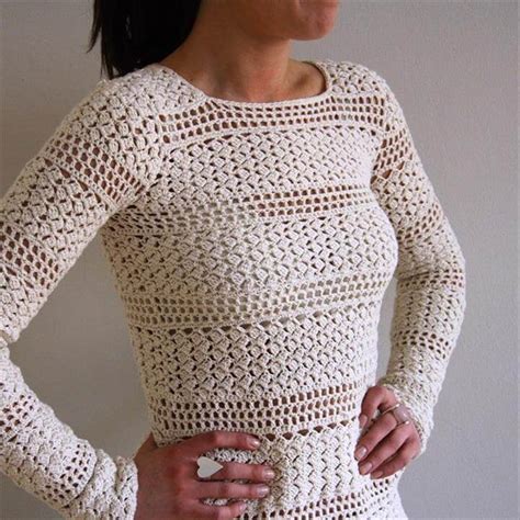 Crochet Collar Jumper | donyaye-trade.com