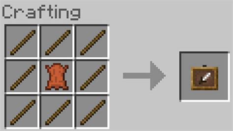 How To Make An Item Frame In Minecraft - Gamer Tweak