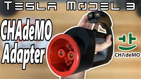 Tesla Model 3 - CHAdeMO Adapter - YouTube