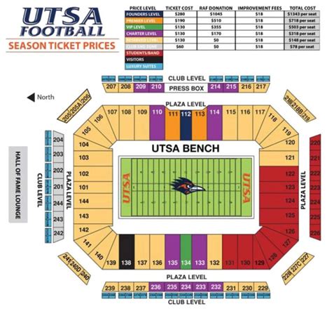 Alamodome Seating Chart Utsa Football | Awesome Home